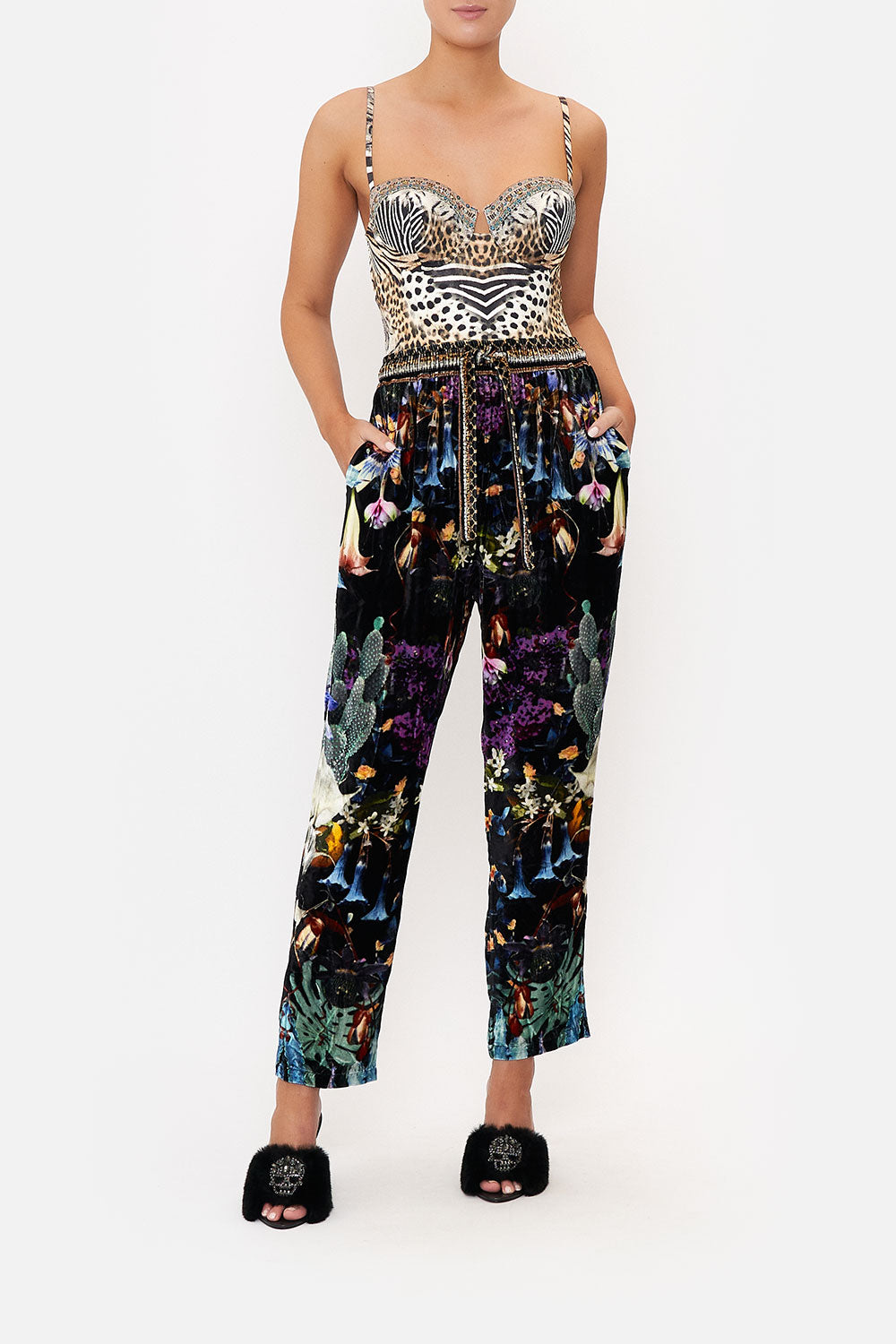 DROP CROTCH SLIM LEG PANT HYPNOTISE ME