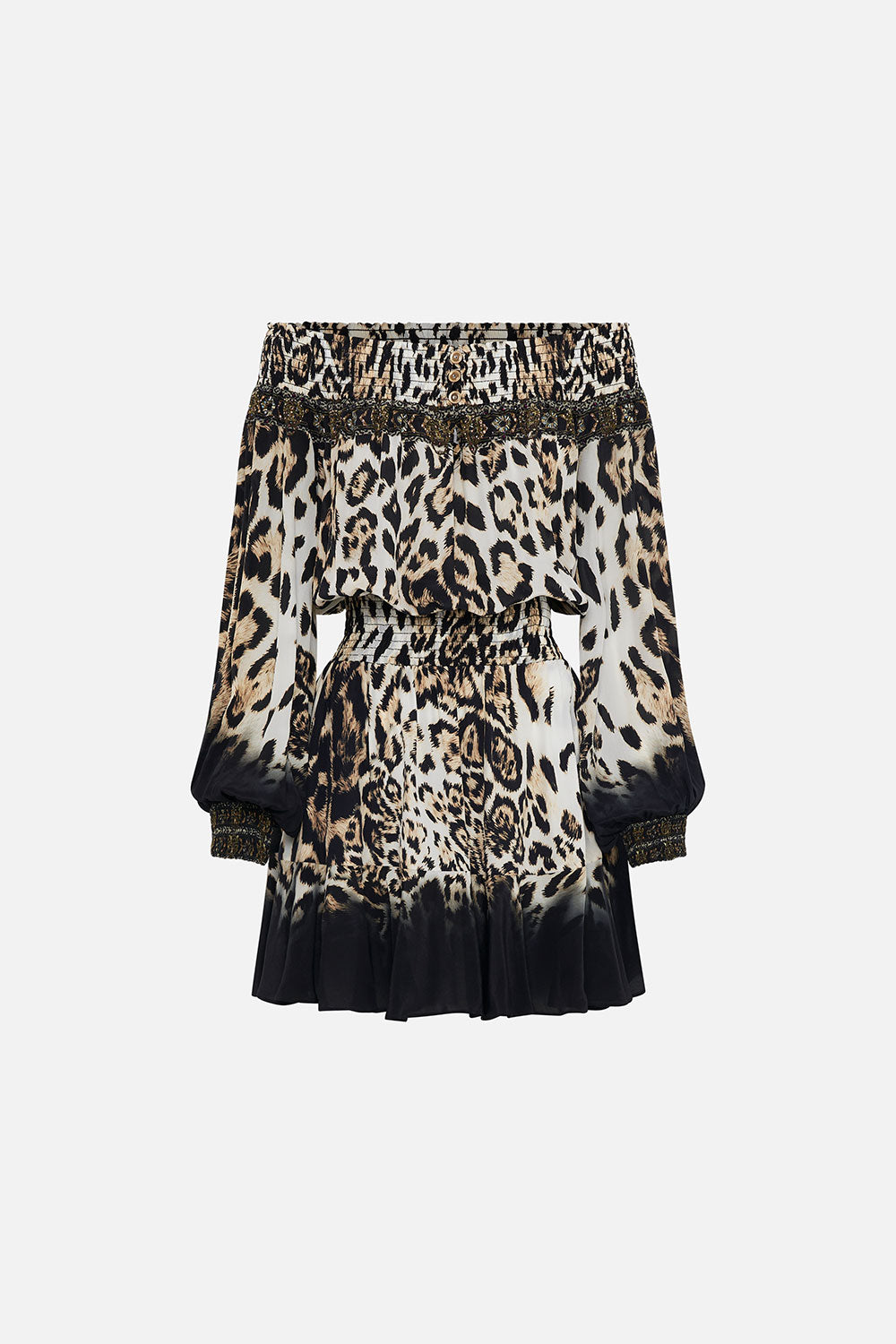 OFF SHOULDER SHORT DRESS COOL FOR CATS