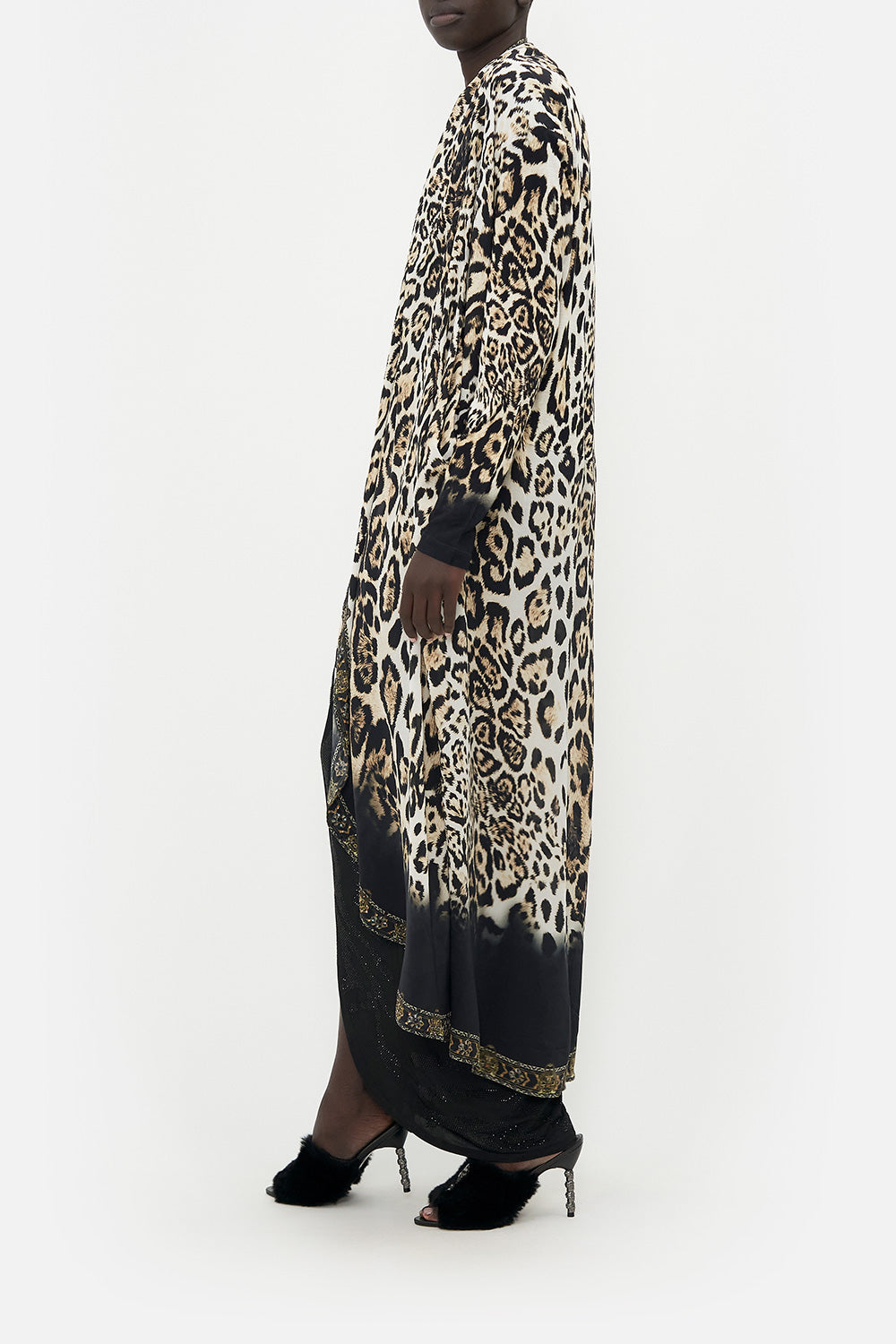 LONG CASUAL JACKET WITH POCKETS COOL FOR CATS