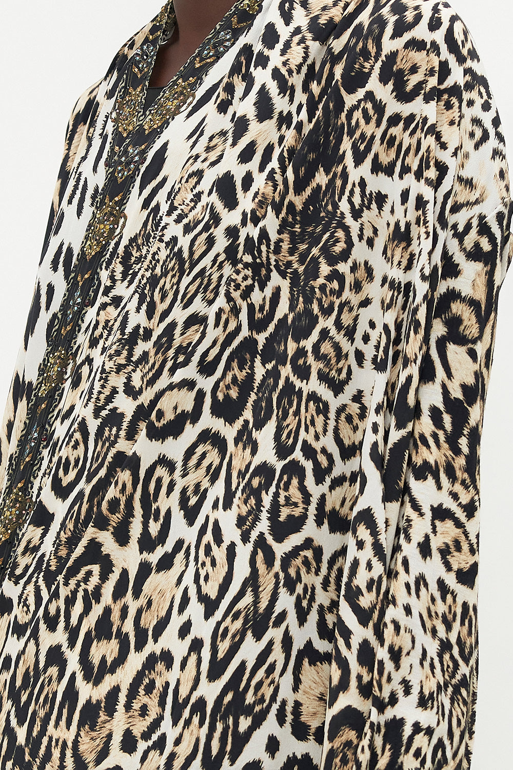 LONG CASUAL JACKET WITH POCKETS COOL FOR CATS