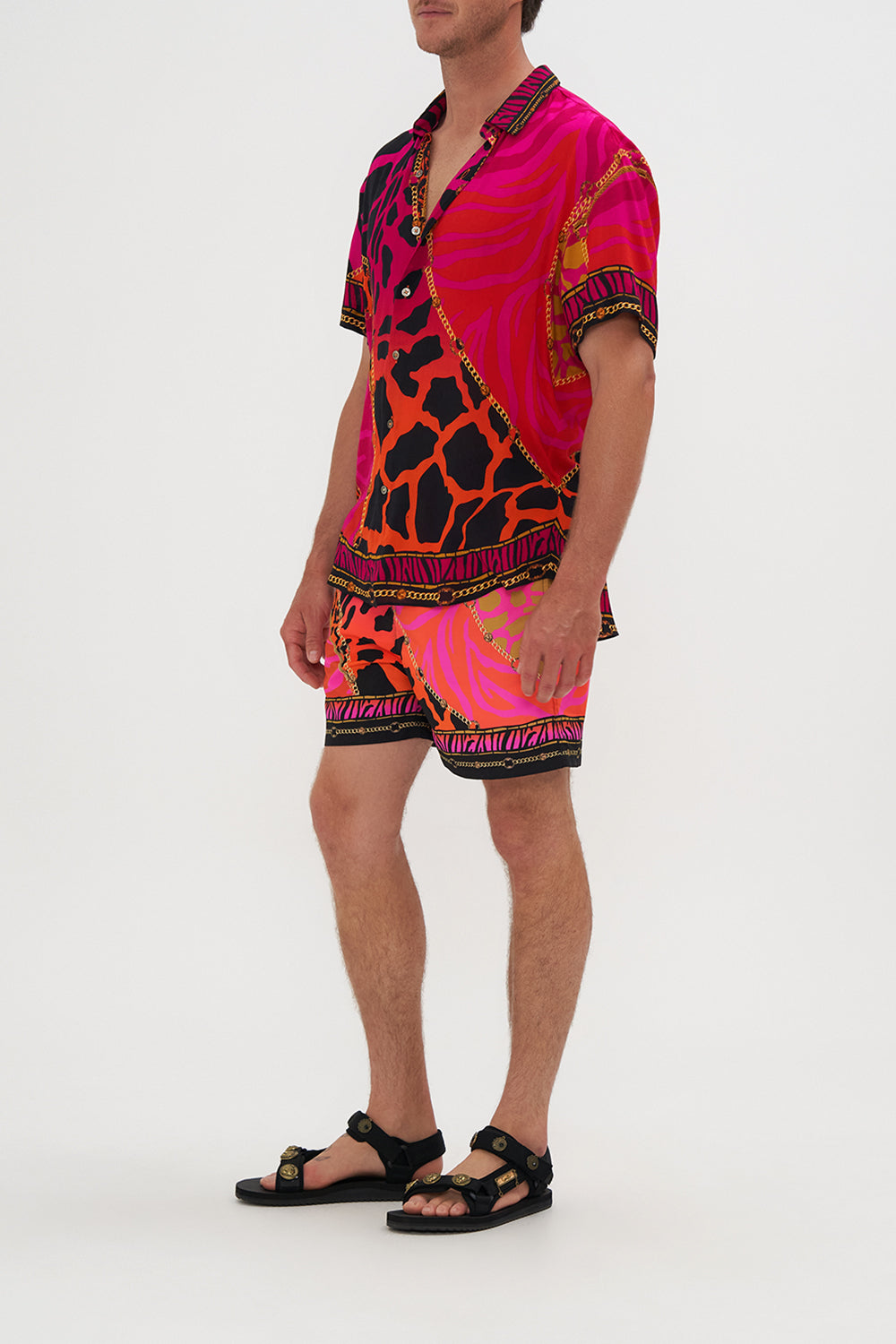 SHORT SLEEVE BUTTON THROUGH SHIRT ALWAYS CHANGE YOUR SPOTS