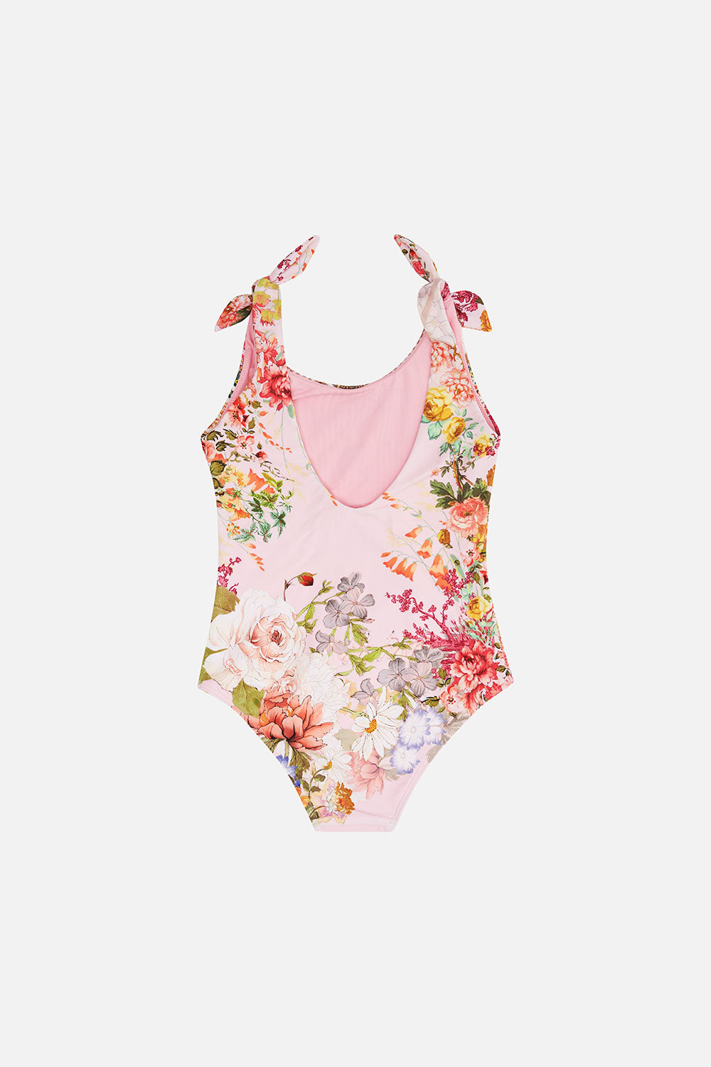 KIDS TIE SHOULDER ONE PIECE 4-10 FLOWER CHILD