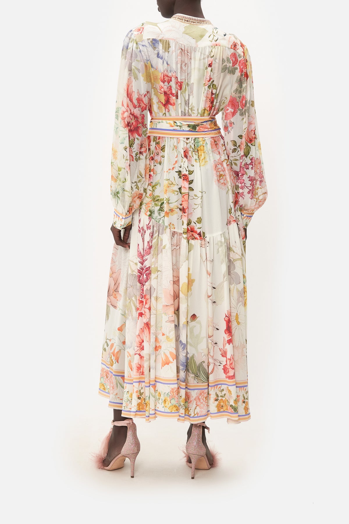 BUTTON THROUGH DRESS WITH YOKE ROMANTIC RITES