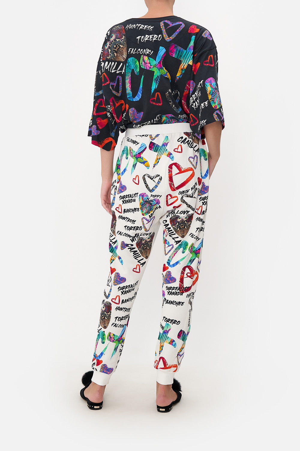 SIDE PANEL JERSEY PANT SHES A WRITE OFF