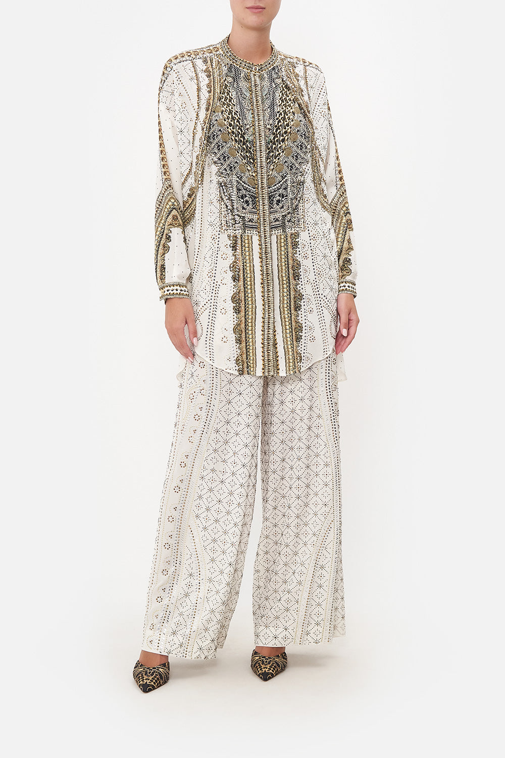 SHIRT WITH SIDE BUTTONS LUXE ESPIRITU