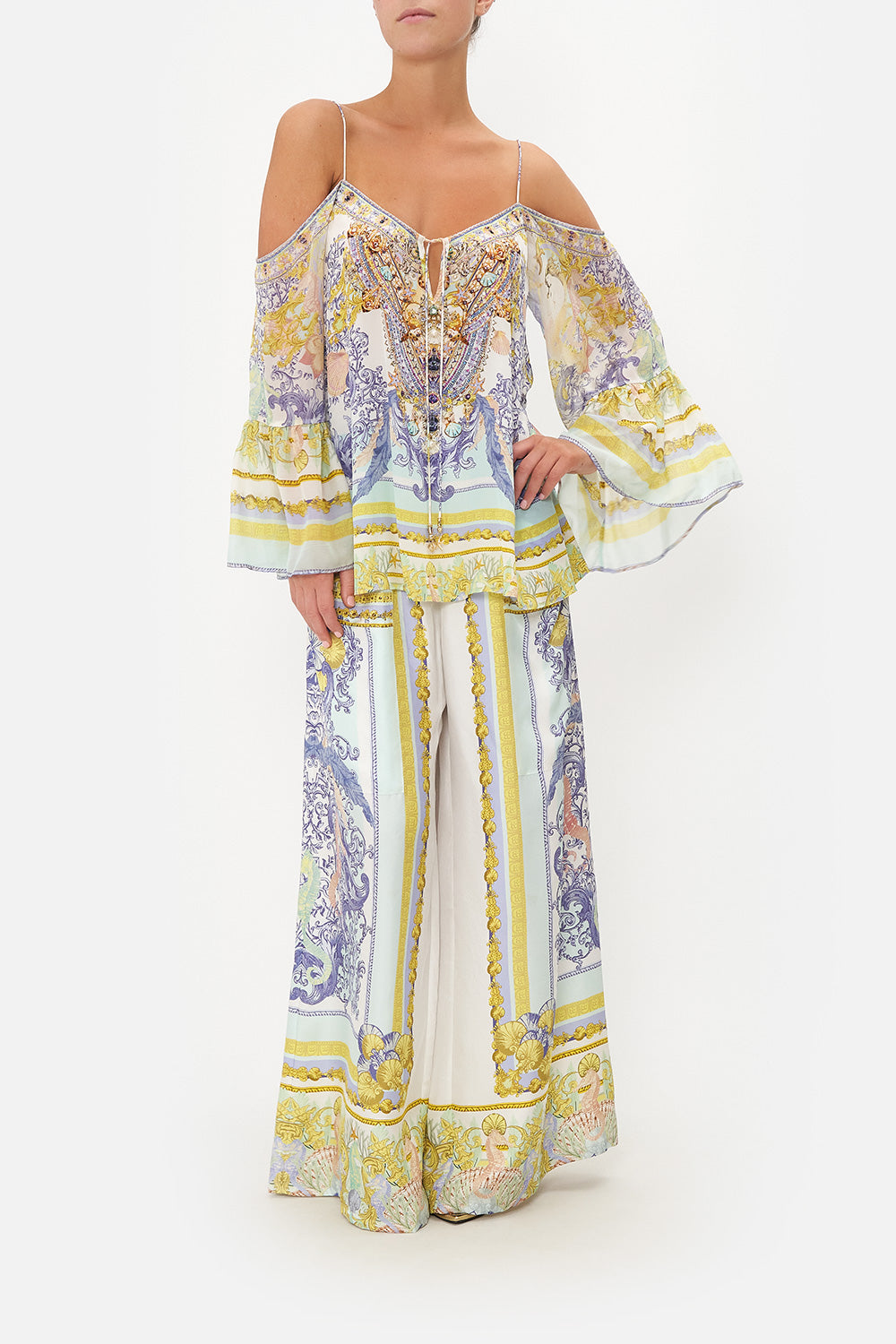 DROP SHOULDER TOP STAR OF THE SEA