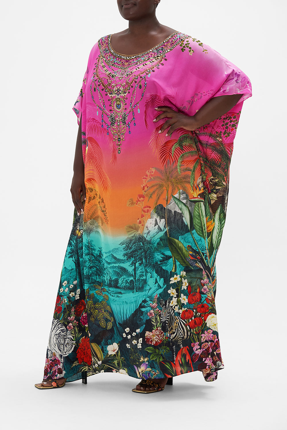 ROUND NECK KAFTAN UNTAMED RUNAWAY