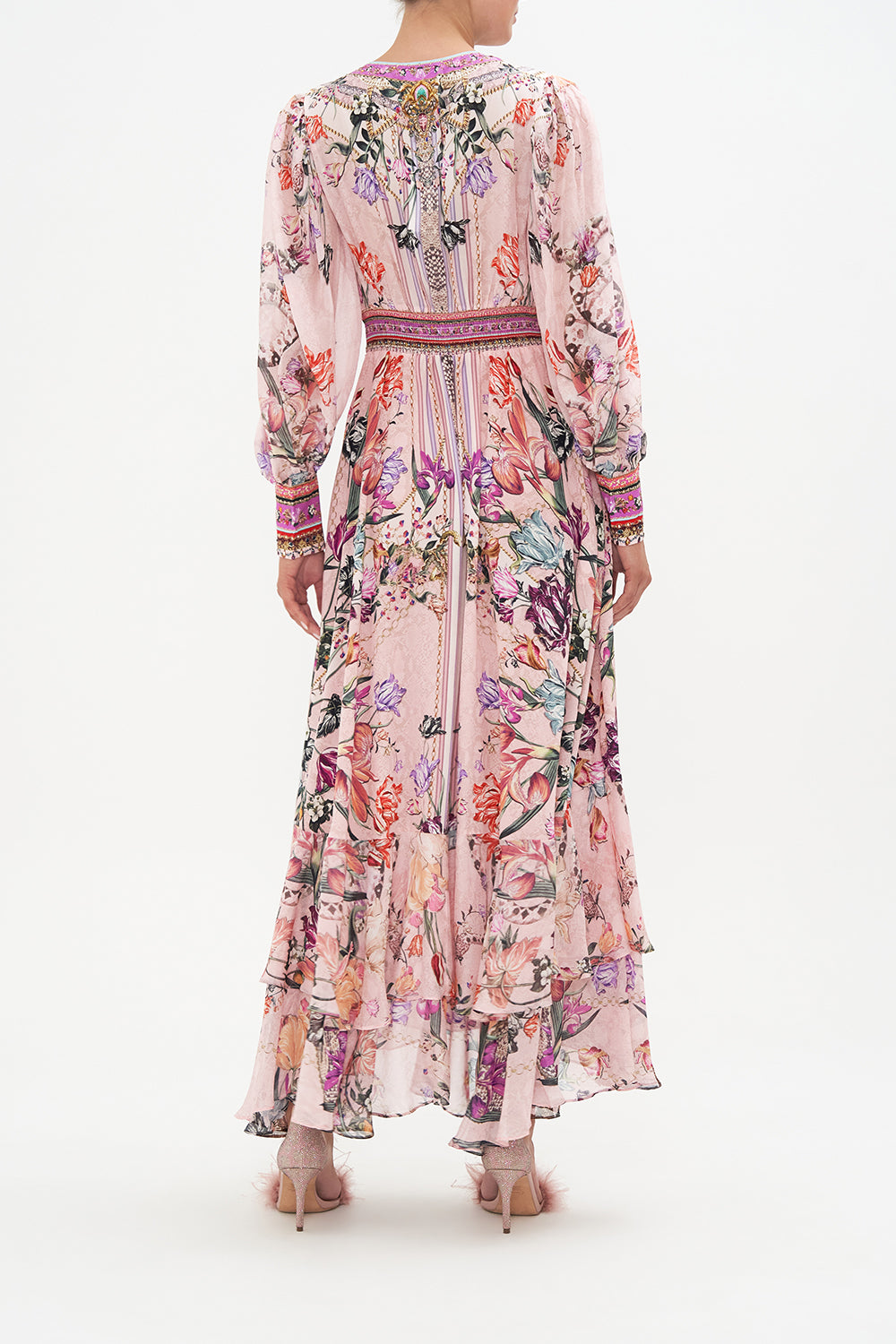 LONG BUTTON FRONT DRESS MAD AS A SNAKE