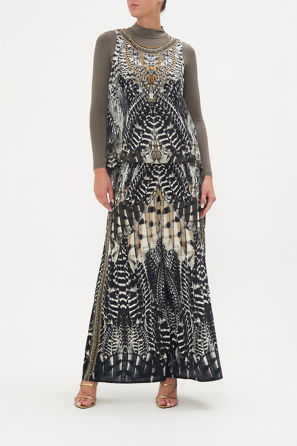 BUTTON BACK TOP NIGHT OWL