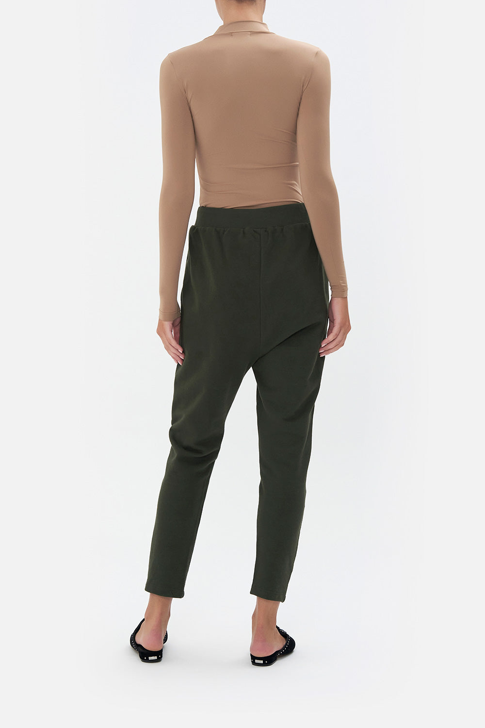 RIB WAIST RELAXED PANT PASSPORT TO PARADISE