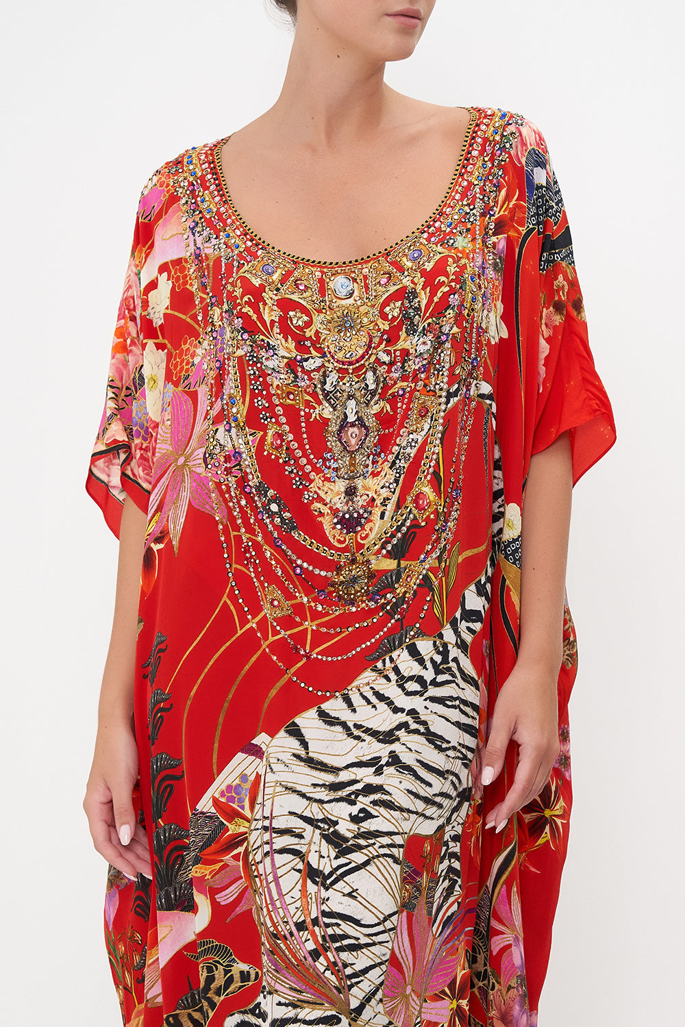 ROUND NECK KAFTAN THE LEGEND OF ZIBA