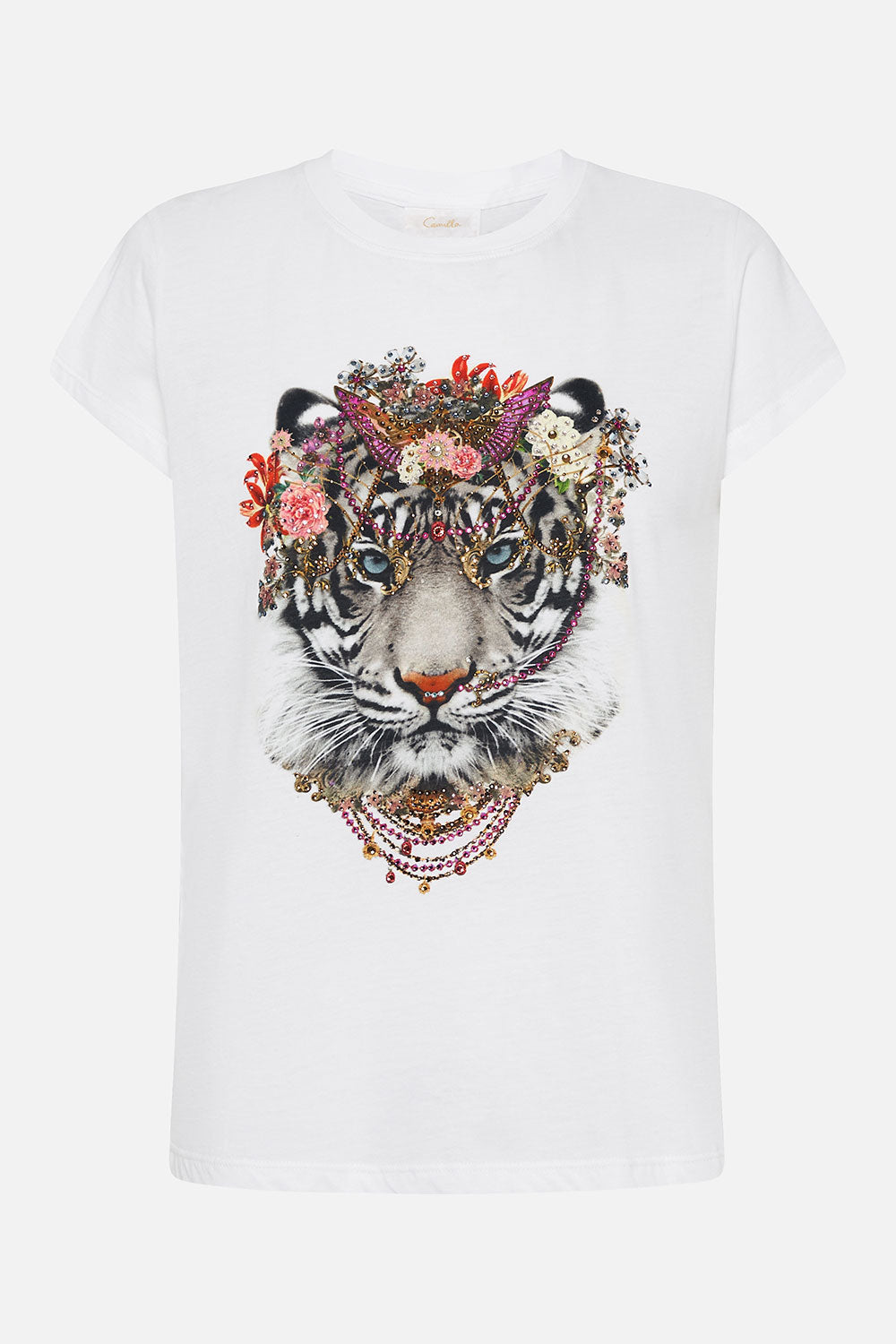 SLIM FIT ROUND NECK T-SHIRT THE LEGEND OF ZIBA