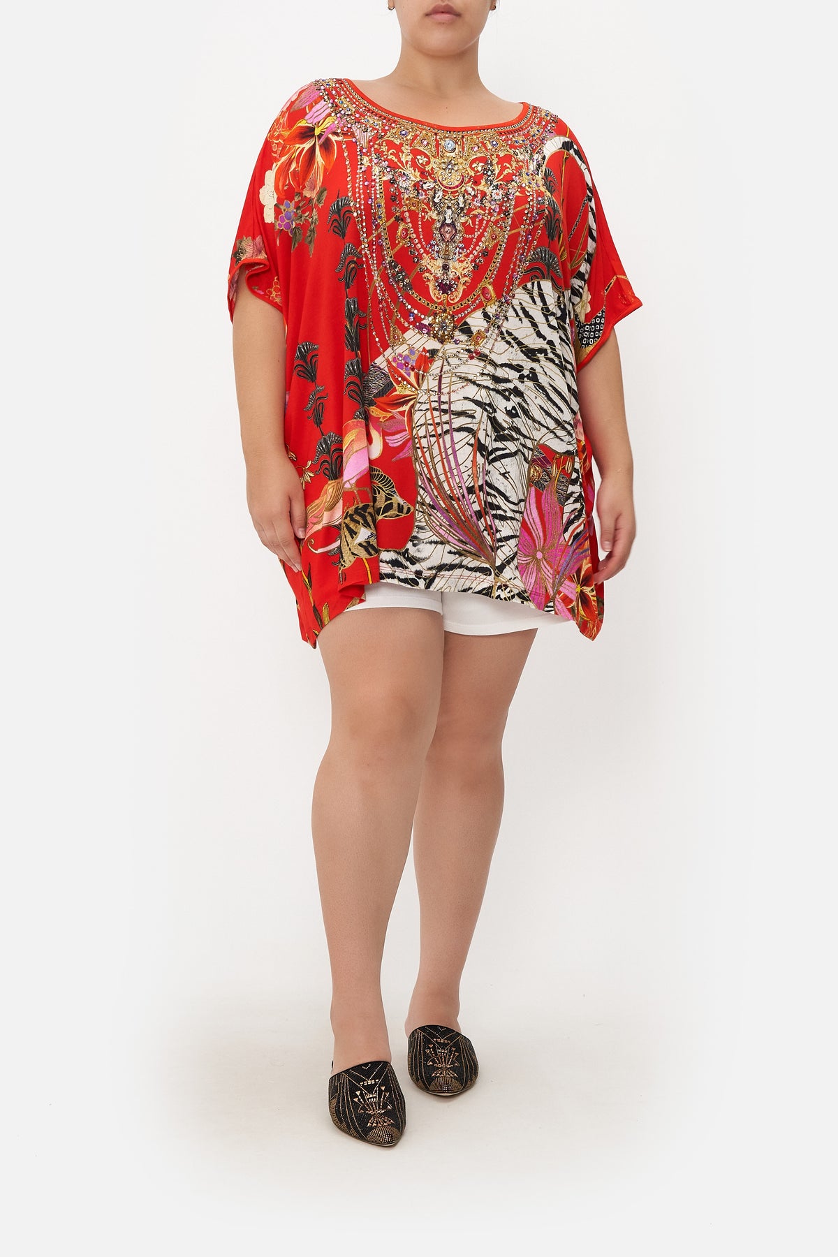 LOOSE FIT ROUND NECK TEE THE LEGEND OF ZIBA