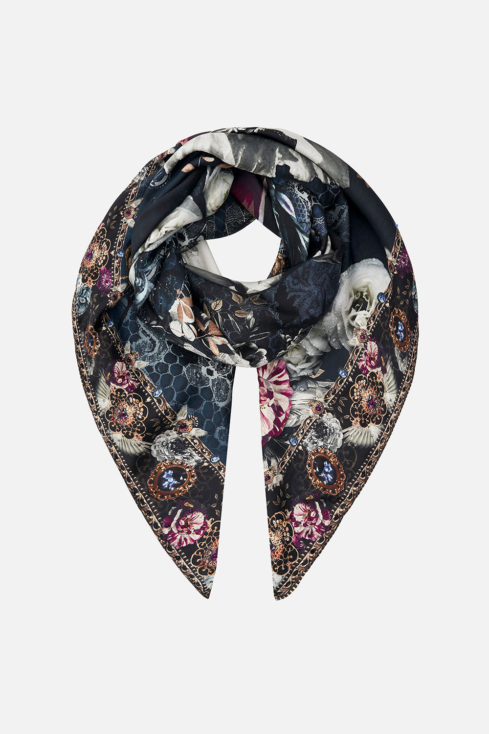 LARGE SQUARE SCARF NOT A WALLFLOWER