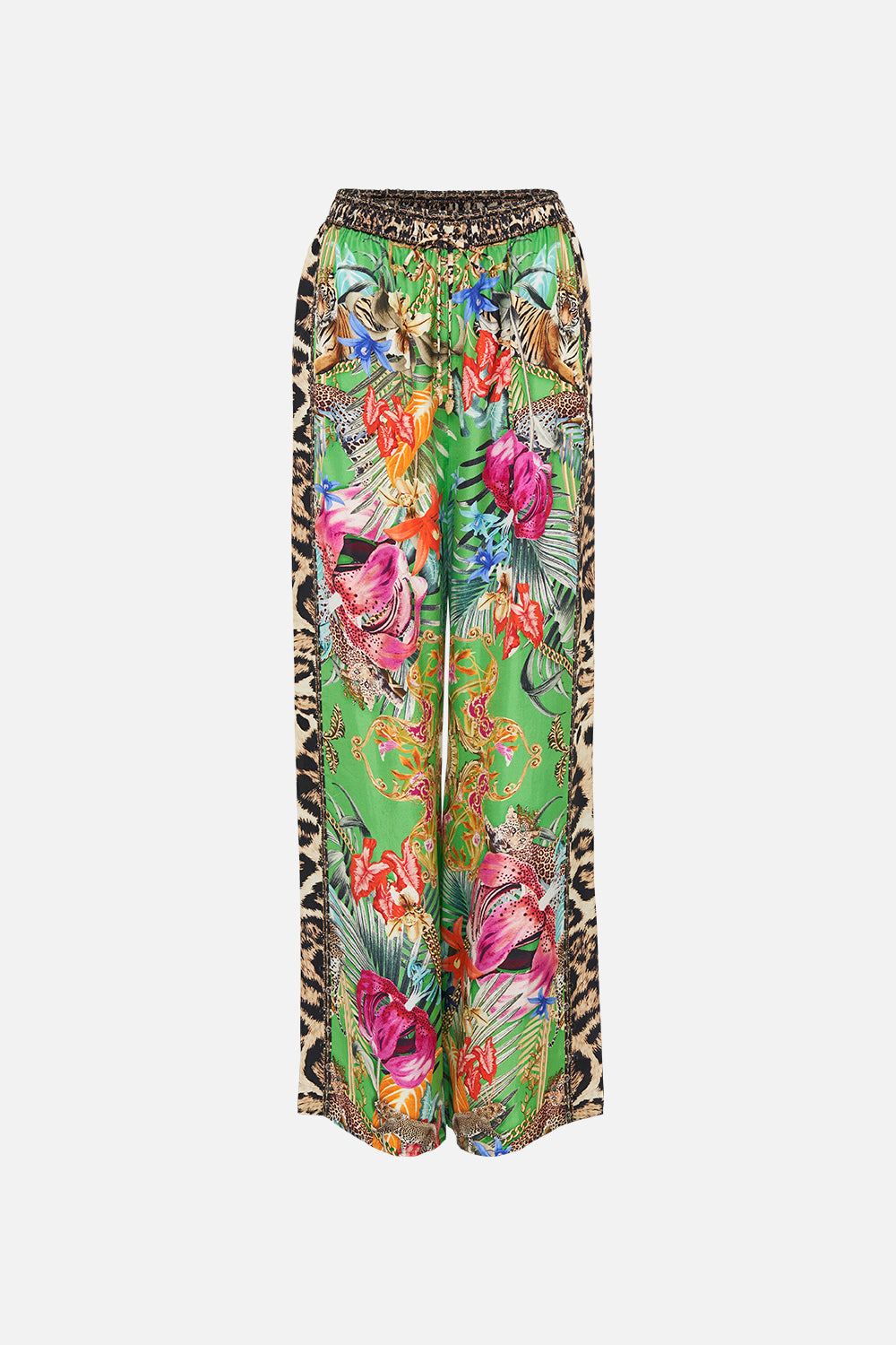 DRAWSTRING PANT WITH SIDE PANEL CURIOUS AND CURIOUSER