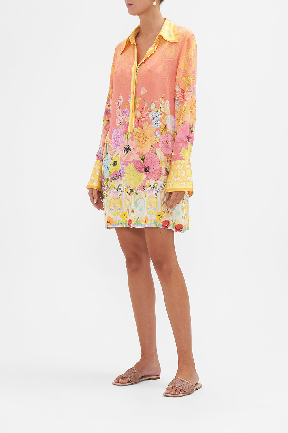 MINI SHIRT DRESS SOLAR FLARE