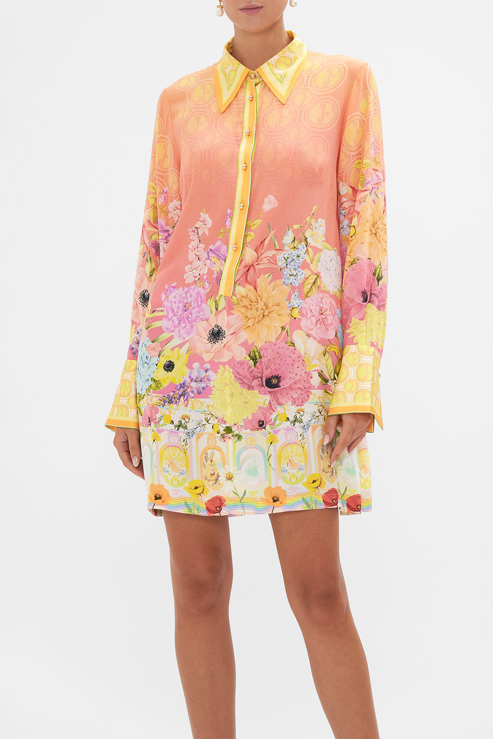 MINI SHIRT DRESS SOLAR FLARE