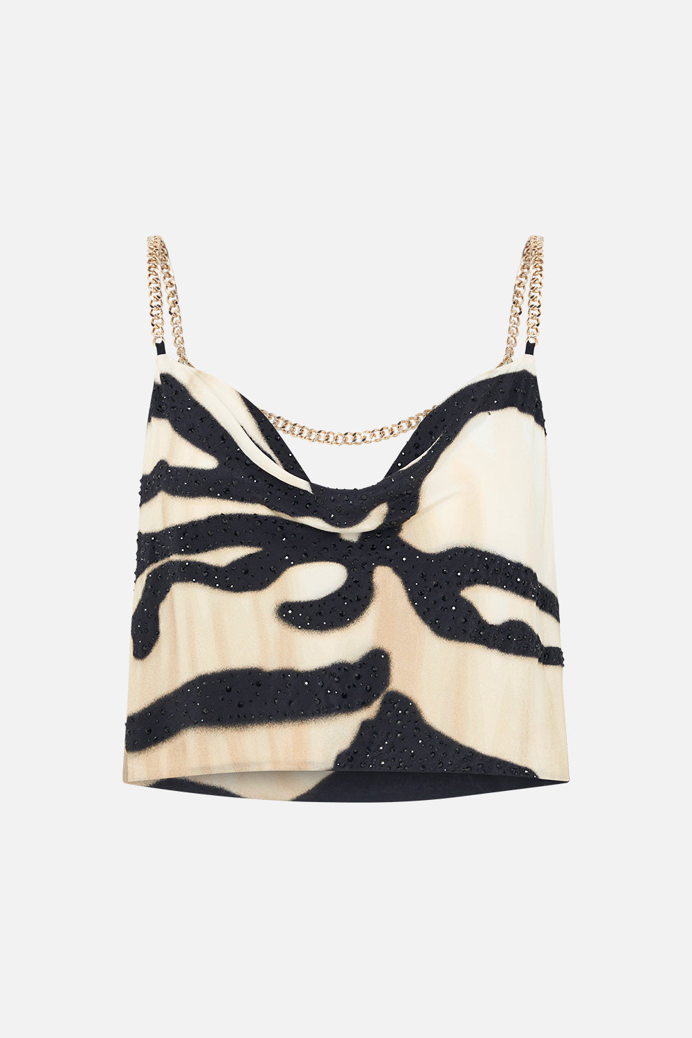 BIAS CROP CAMI TAME MY TIGER
