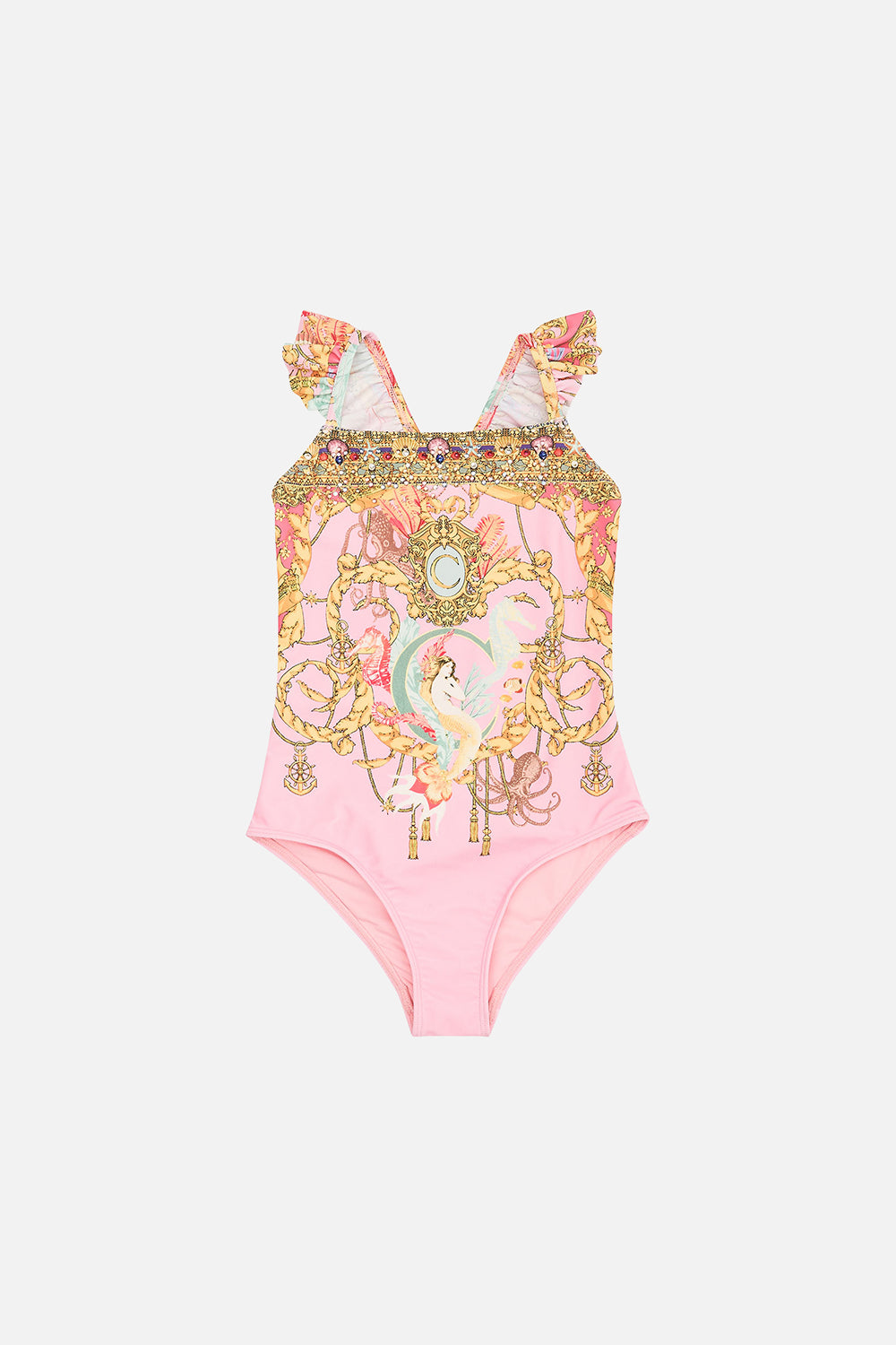 KIDS ONE PIECE 12-14 MERMAID MOTEL