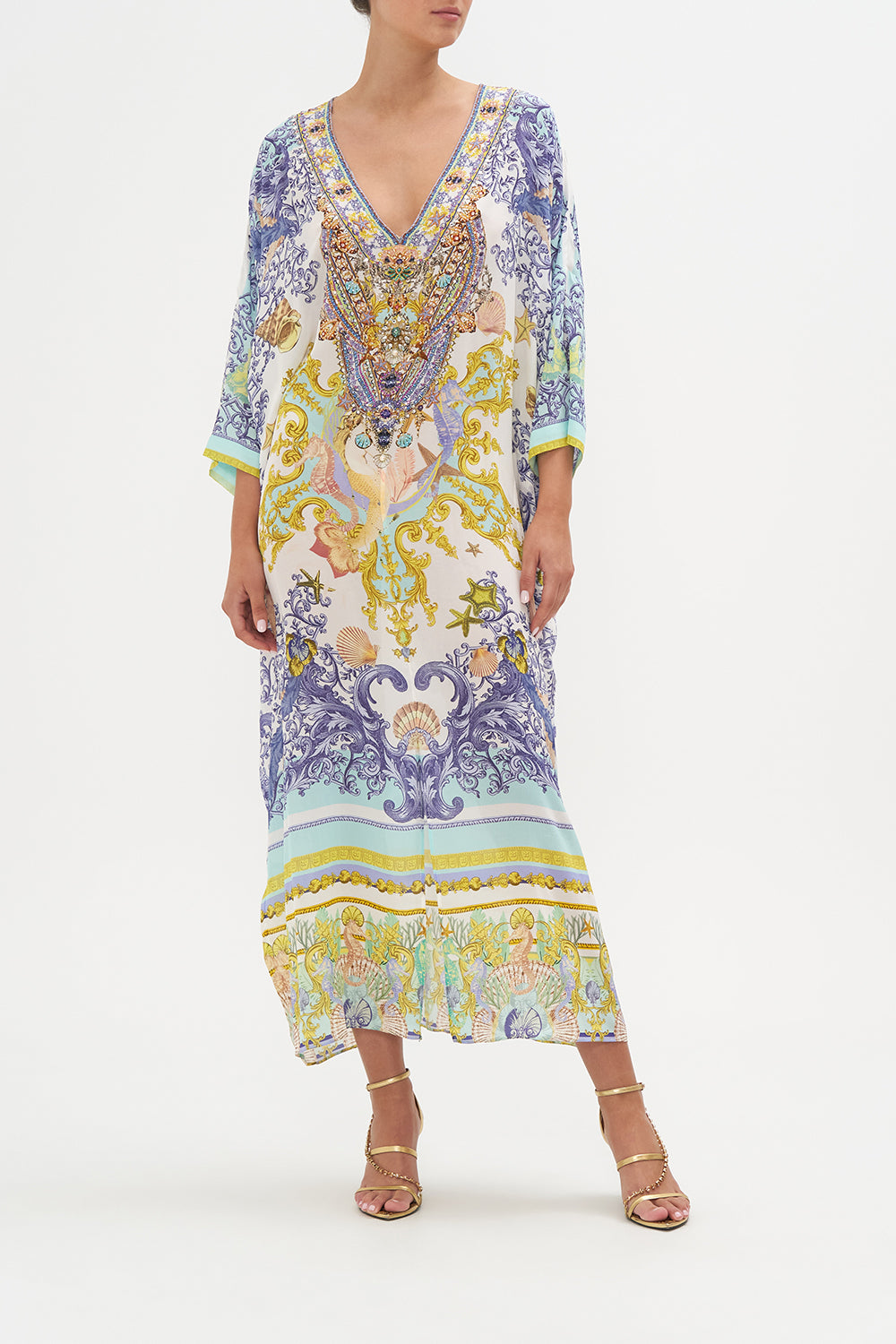 V NECK BATWING KAFTAN STAR OF THE SEA