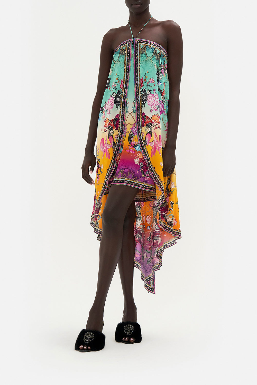 STRAPLESS OVERLAYER DRESS VIPER ROOM