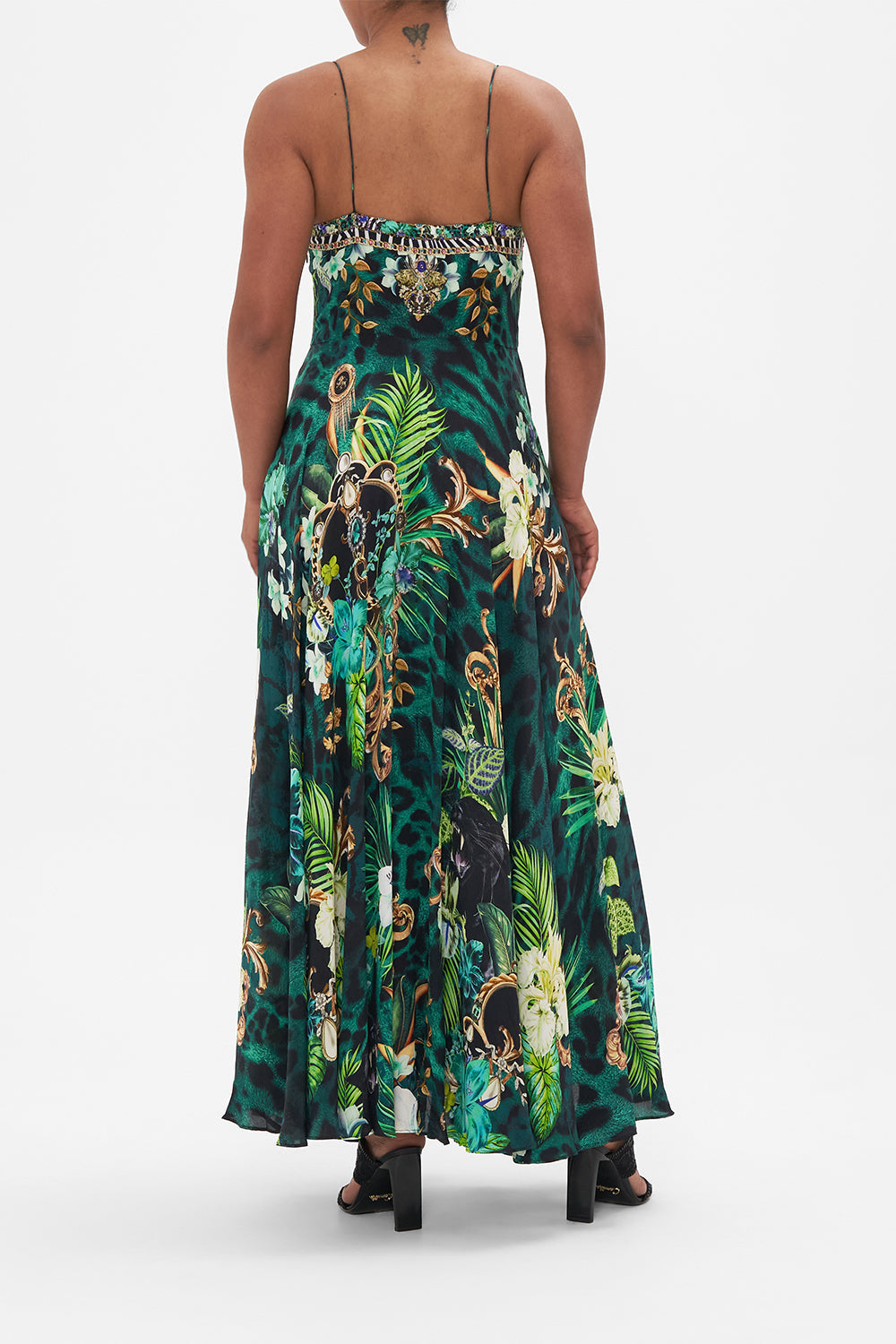 LONG DRESS WITH TIE FRONT SING MY SONG