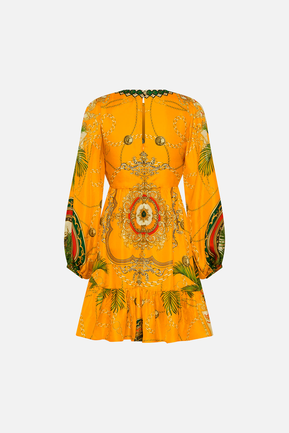 SHORT TIE FRONT BLOUSON DRESS DANCING WITH THE BULLS