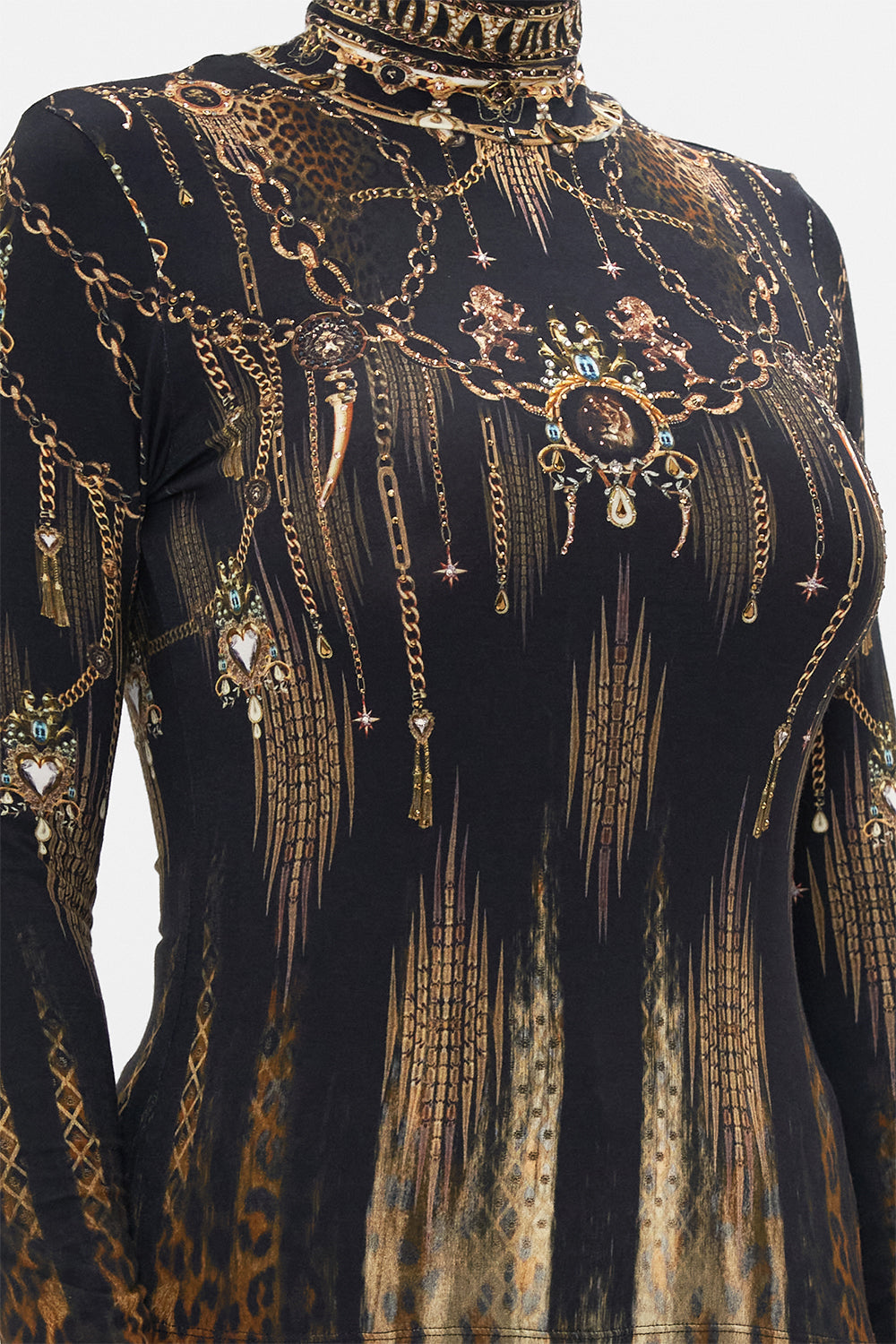 JERSEY TURTLENECK JUNGLE DREAMING