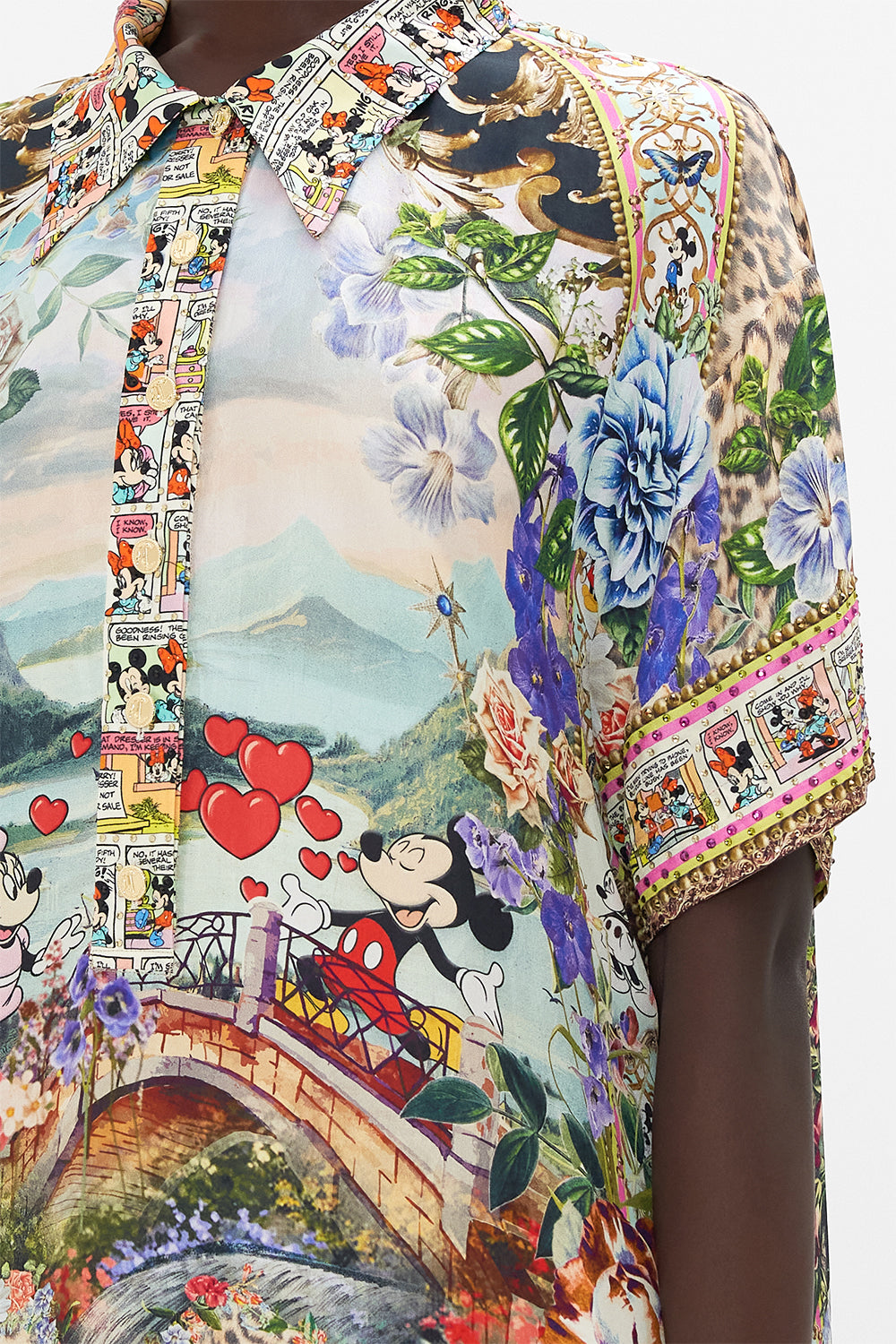 OVERSIZED POLO DRESS MICKEY TAKES A TRIP