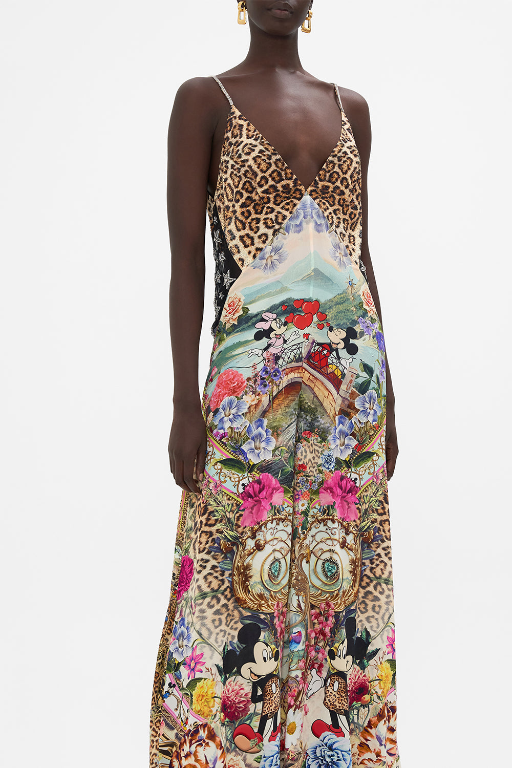 JUMPSUIT WITH MESH INSERT MICKEY TAKES A TRIP