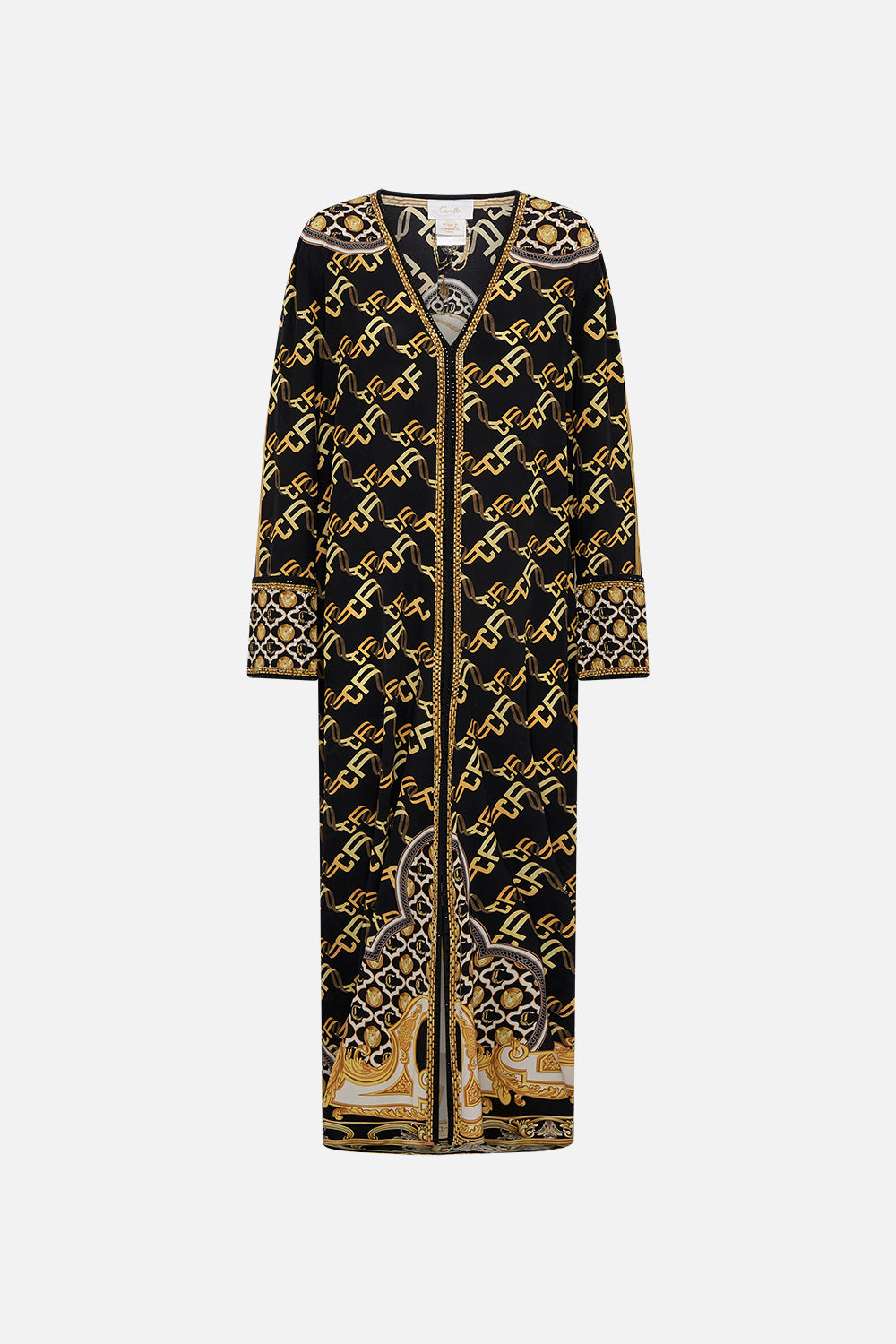 DRAPED BACK LONG SLEEVE DRESS TETHER ME NOT