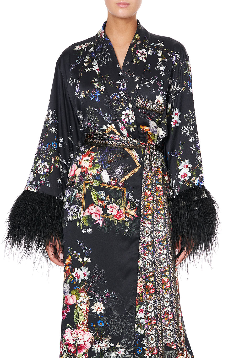 LONG ROBE WITH FLARED SLEEVE FROM THE ARCHIVES