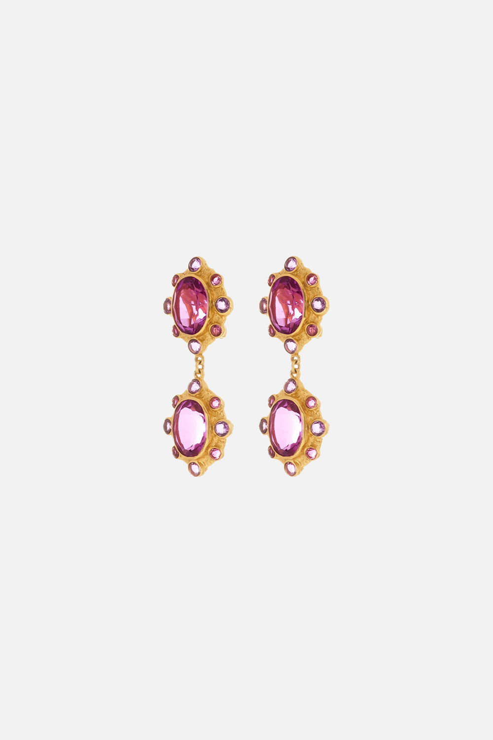 CALYPSO AMETHYST EARRINGS MULTI