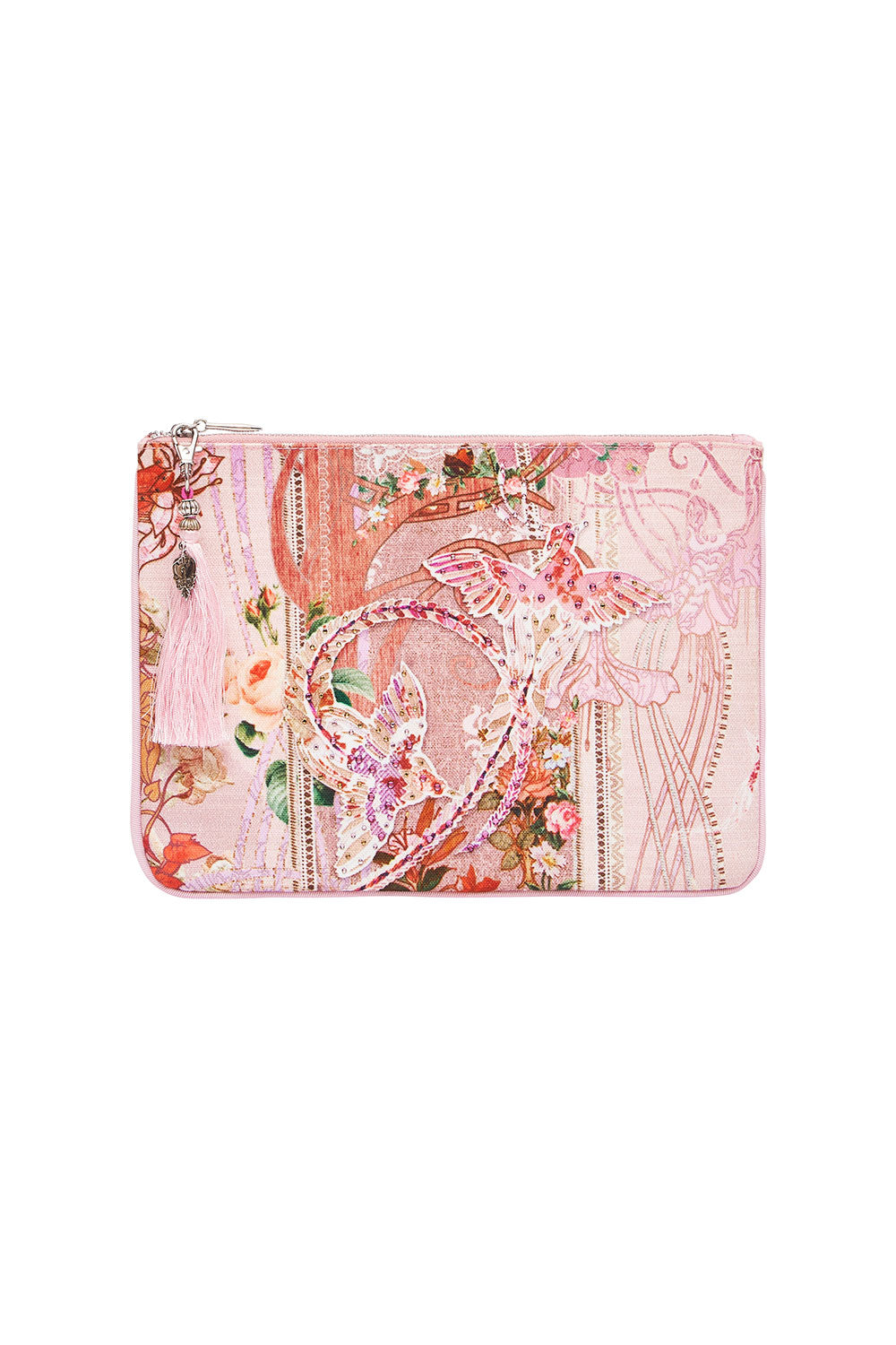 SMALL CANVAS CLUTCH ISTENANYA