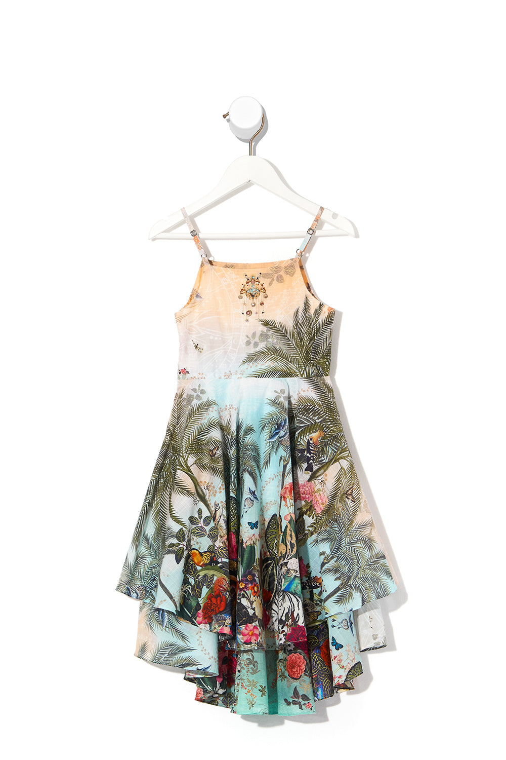 KIDS TIERED DRESS GULLY OF JUPITER