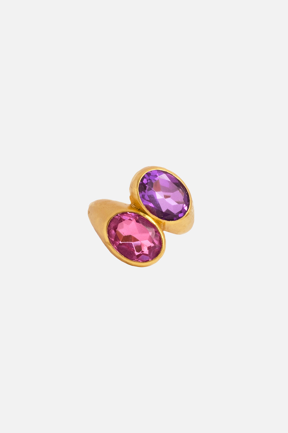 SANTORINI AMETHYST RING MULTI