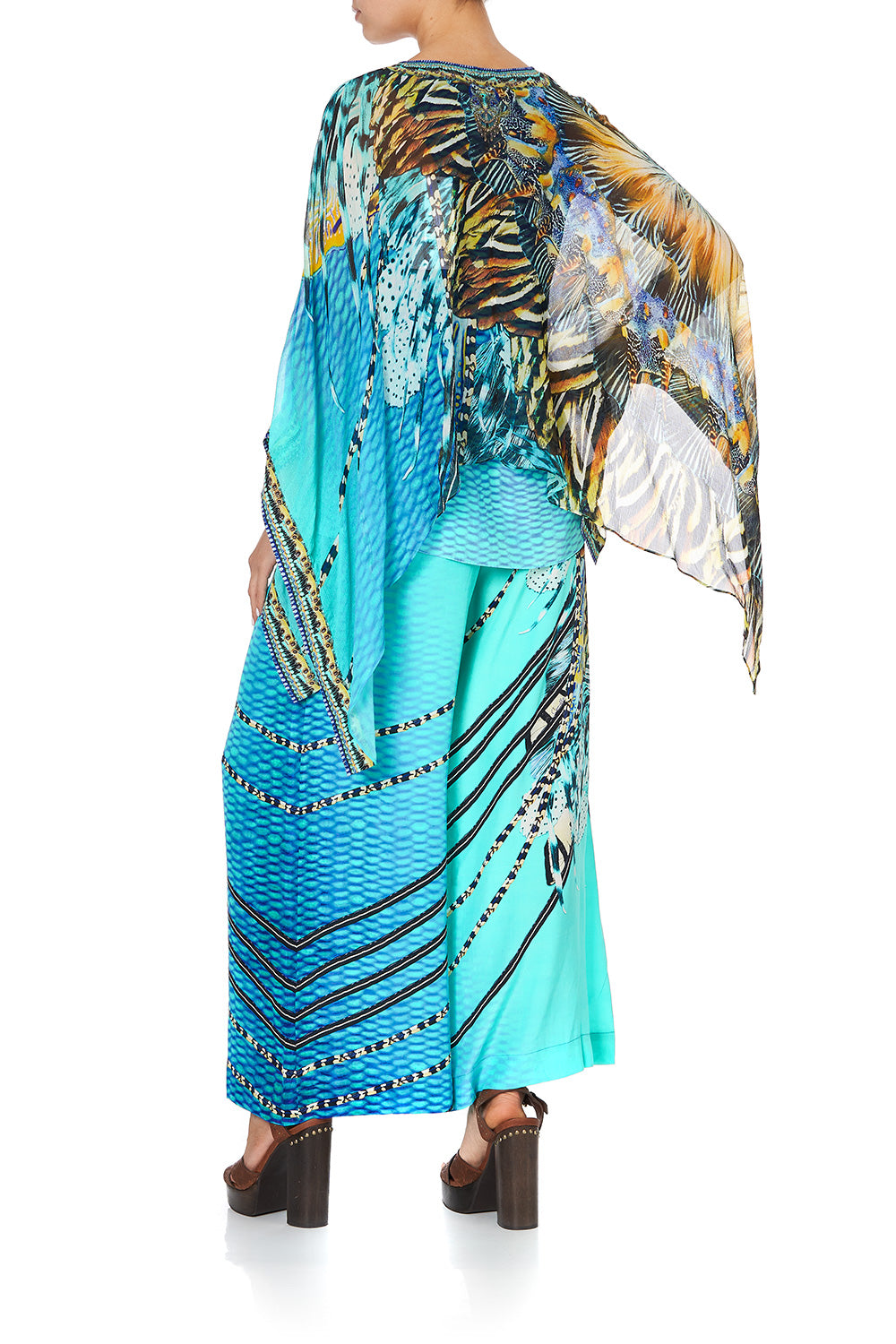 SHEER LAYERED TOP MARINE QUEEN