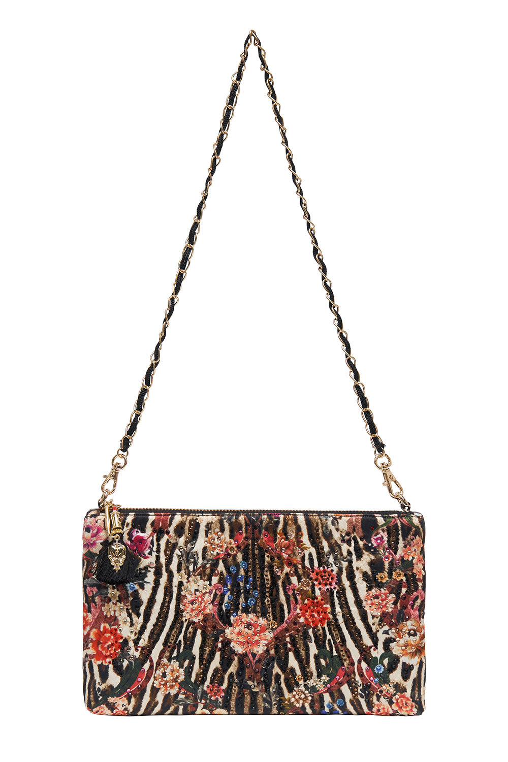 EMBELLISHED SATIN MINI BAG LIV A LITTLE