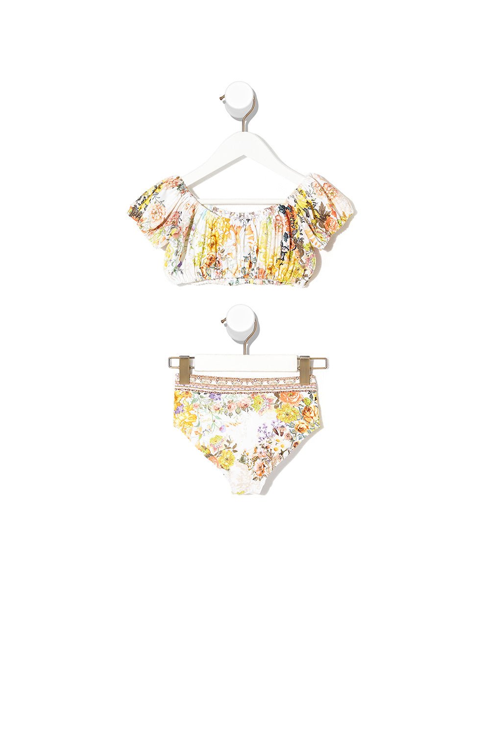 INFANTS PUFF SLEEVE BIKINI IN THE HILLS OF TUSCANY
