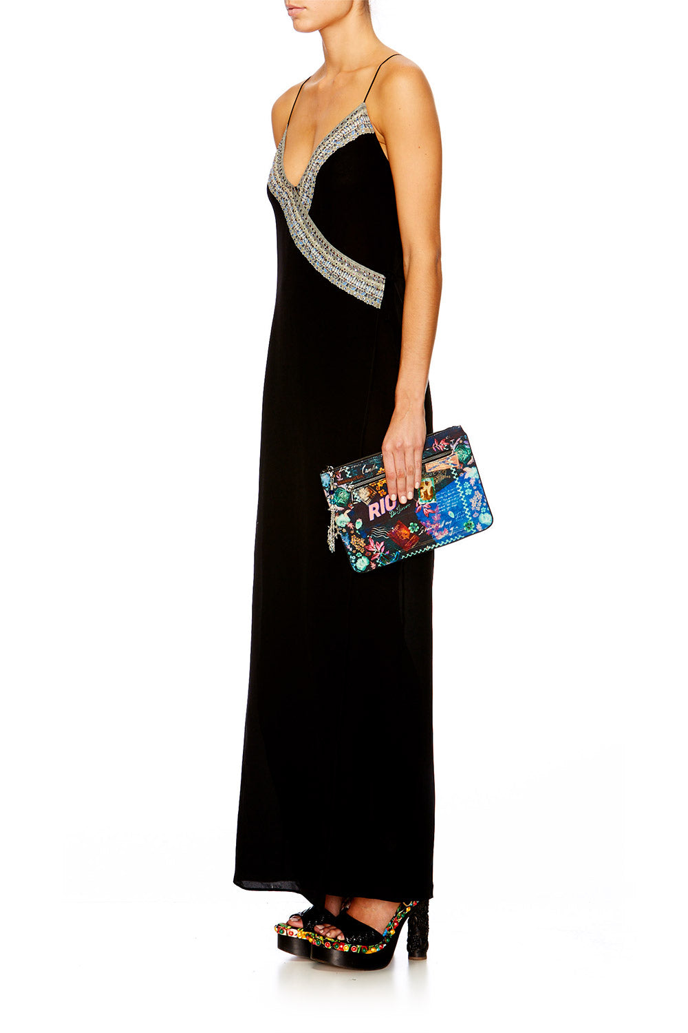 YOUVE GOT MAIL SMALL CANVAS CLUTCH