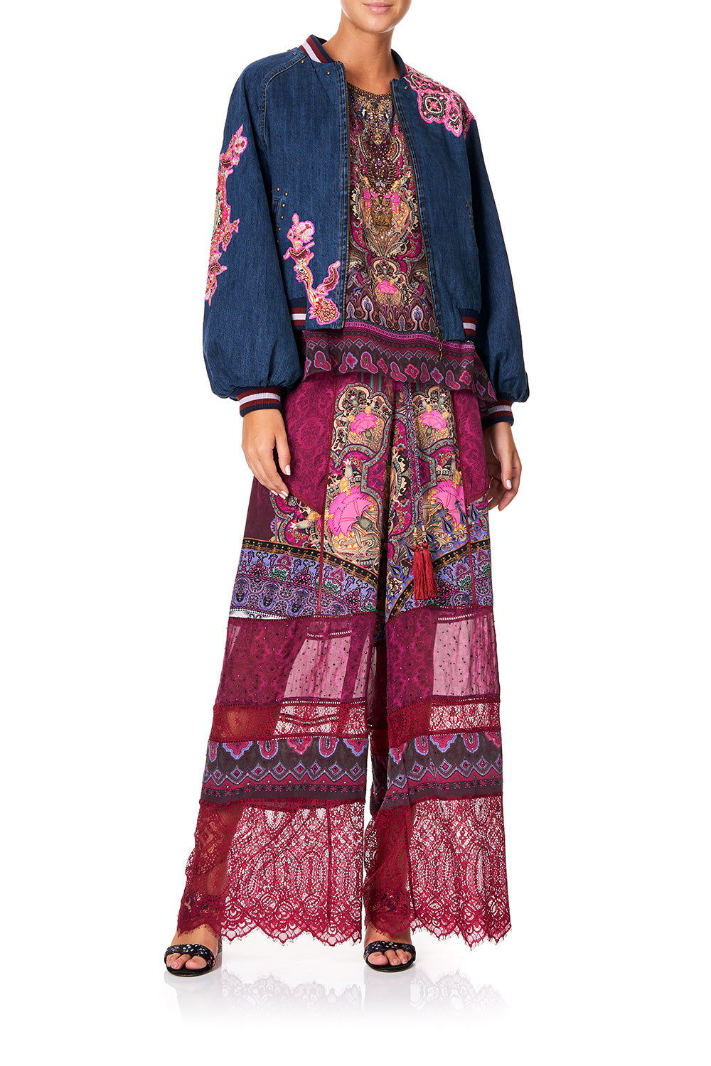 CAMILLA BLOUSON SLEEVE BOMBER DAUGHTER'S DESTINY