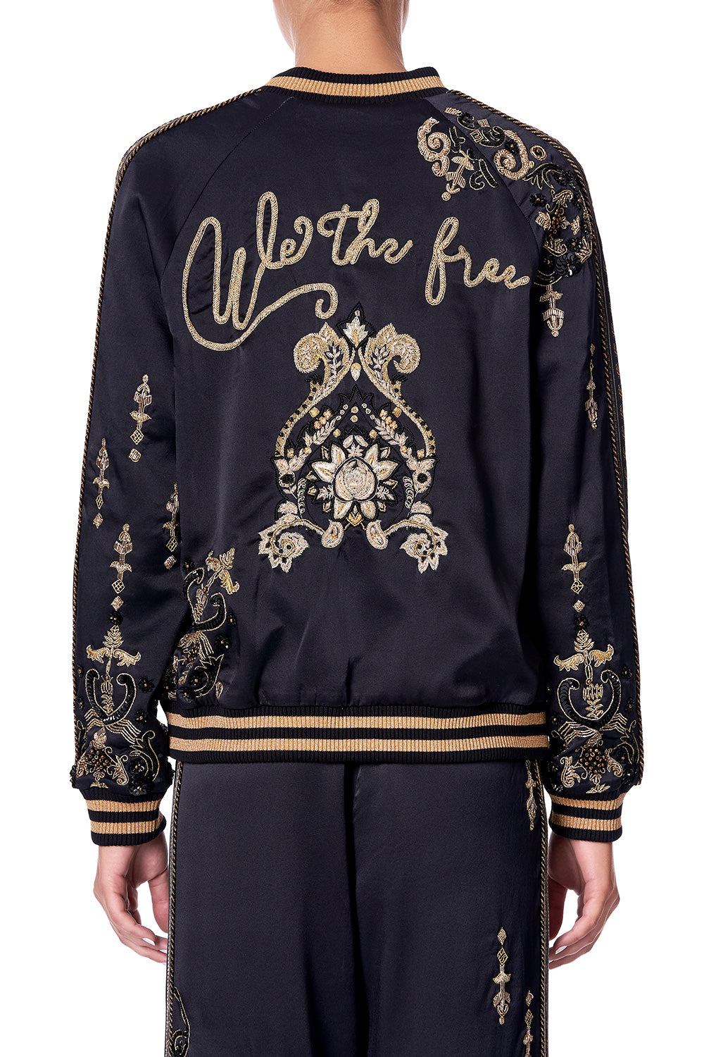 OVERSIZED BOMBER WE THE FREE