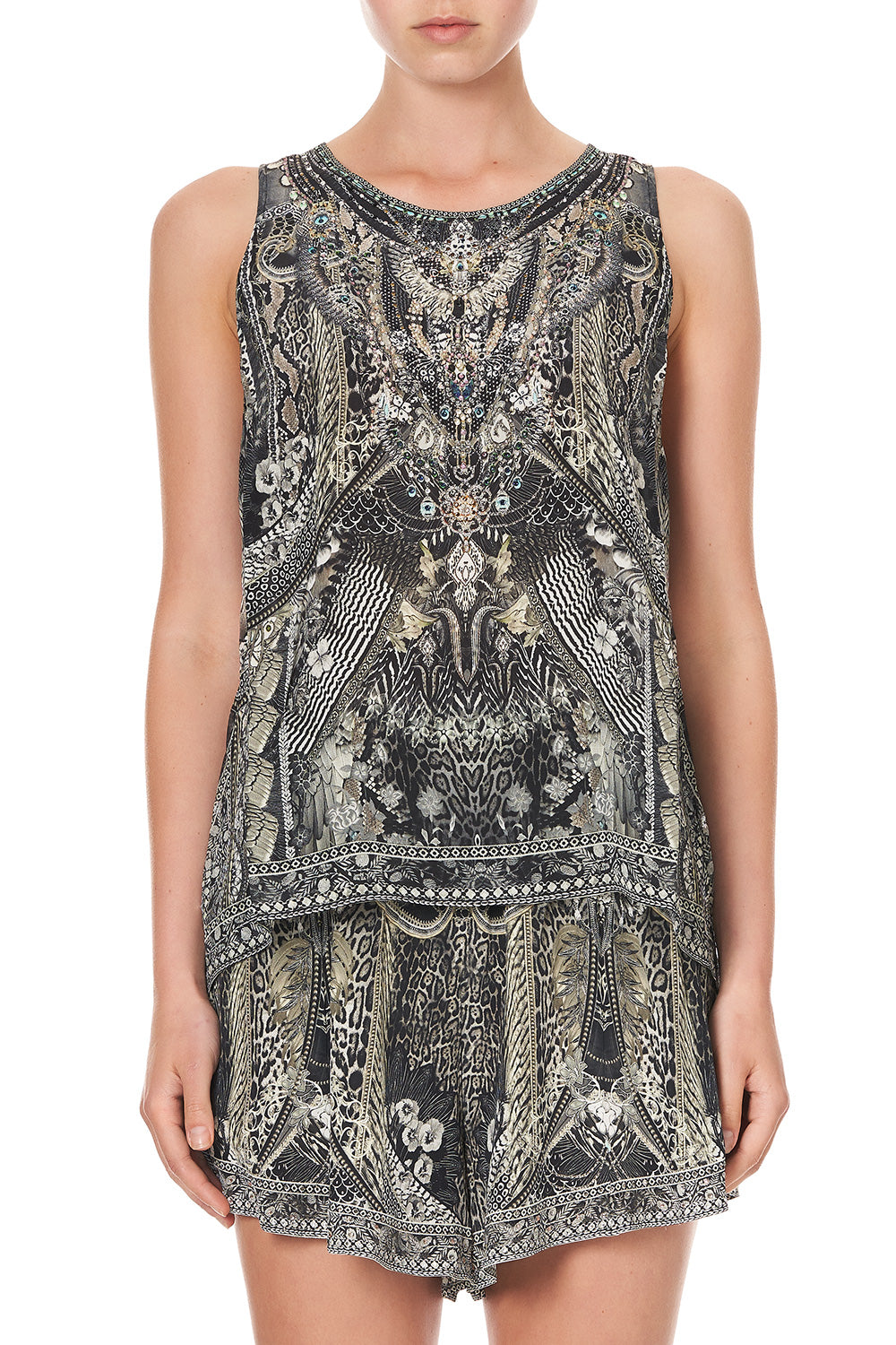 BUTTON BACK TOP ONE TRIBE