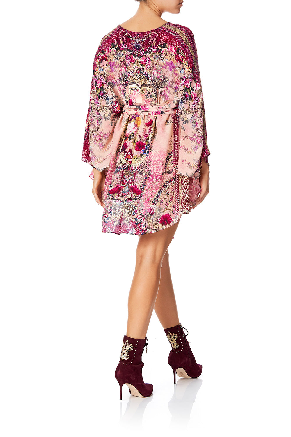 CAMILLA BUTTON UP KAFTAN WITH BELT LA BELLE