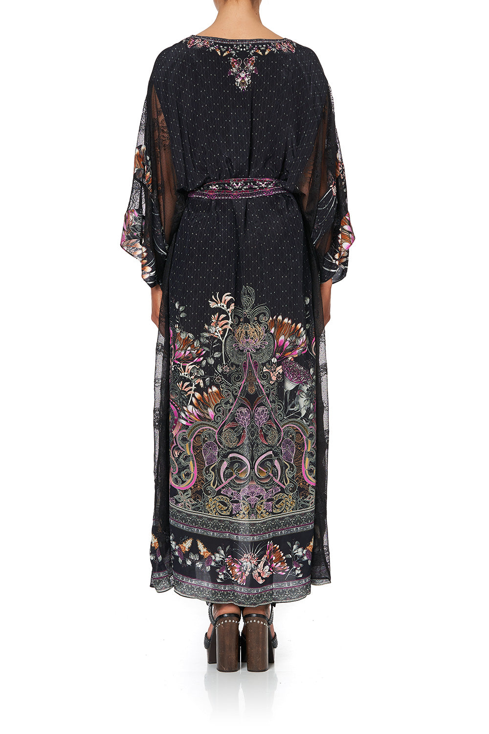 BUTTON UP KAFTAN WITH PANELS RESTLESS NIGHTS