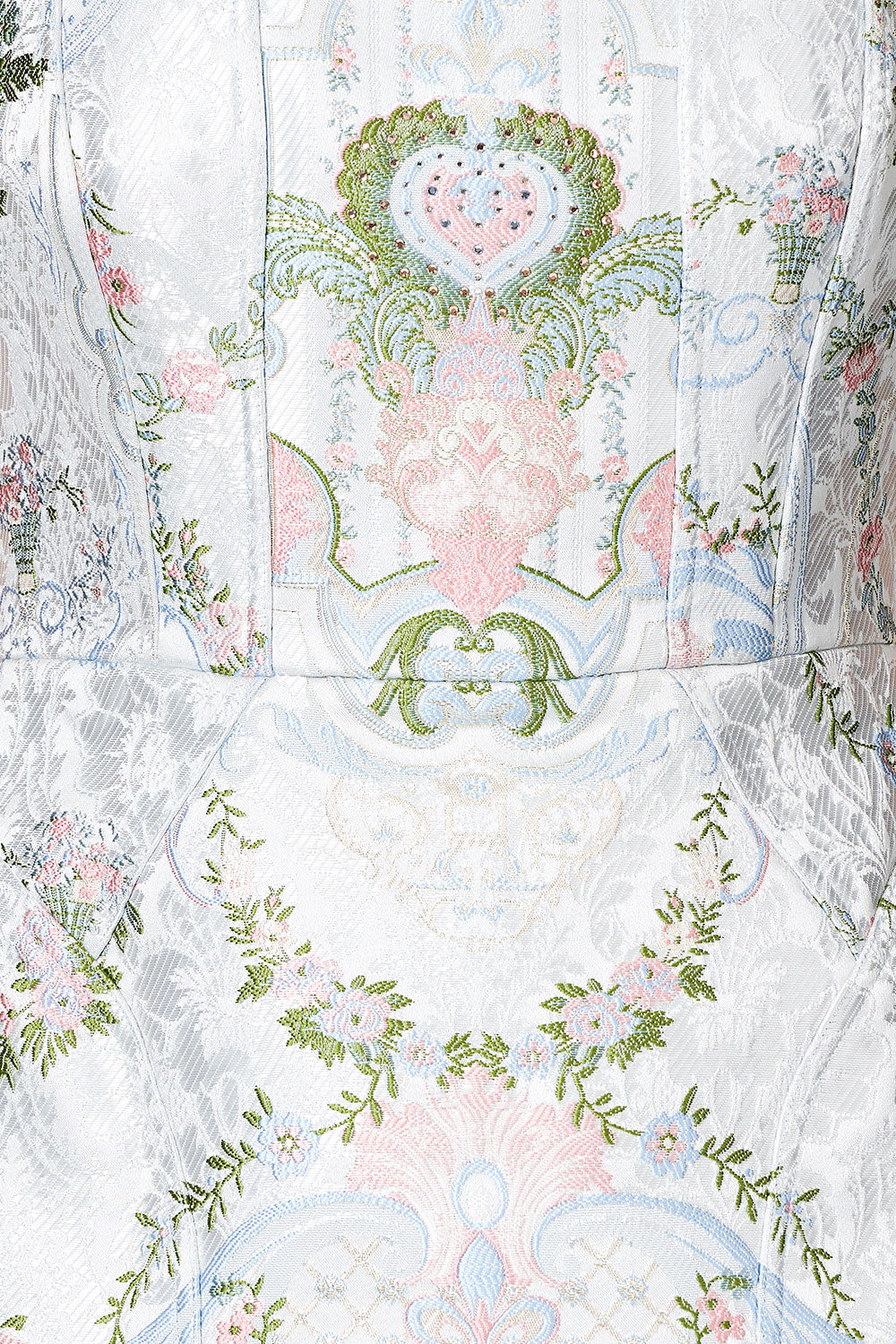 PANELLED CORSET VERSAILLES SKY