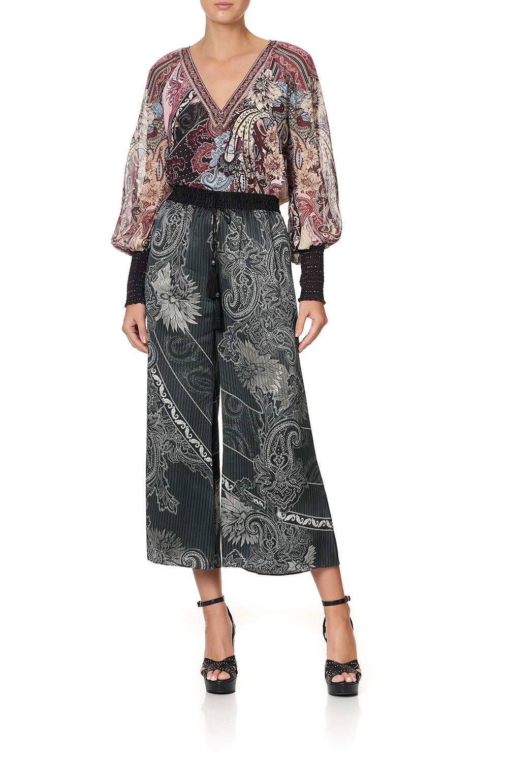 CROPPED LOUNGE PANT TALE OF THE FIRE BIRD