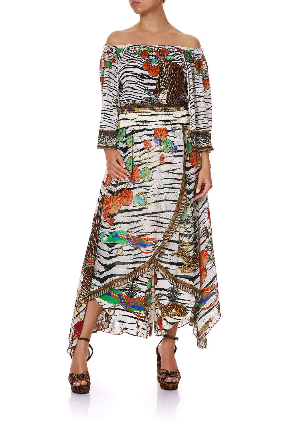 CROSS OVERLAY PANT COSMIC CONFLICT