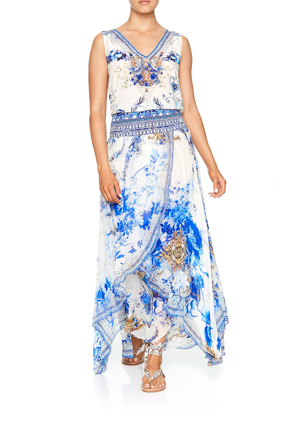 CROSS OVERLAY PANT SAINT GERMAINE