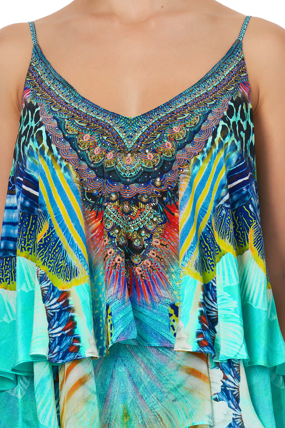 DOUBLE LAYERED CAMI REEF WARRIOR